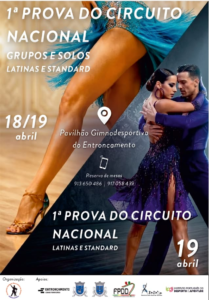 1ª Prova do Circuito Nacional Standard e Latinas (Pares, Solos e Grupos)